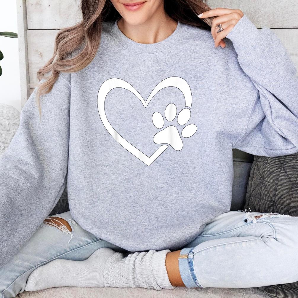 Dog Dad Mom Puppy Love Dogs Sweatshirt