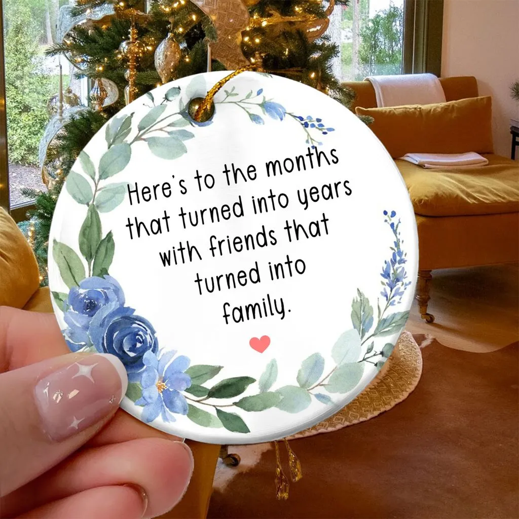 2025 Best Friend Keepsake Ornament | Chritstmas Holiday Decoration | Thoughtful Gift for Your Bestie - Image 8