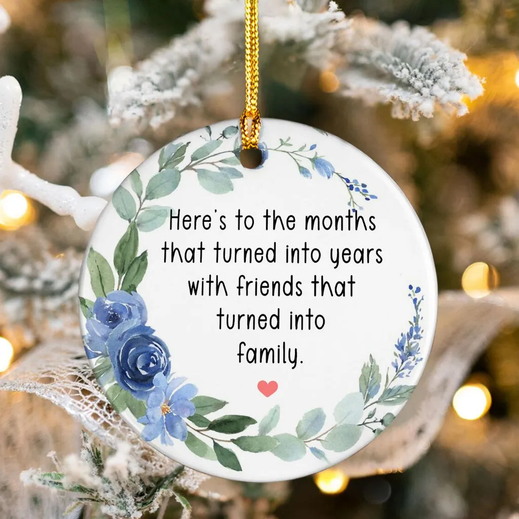 2025 Best Friend Keepsake Ornament | Chritstmas Holiday Decoration | Thoughtful Gift for Your Bestie - Image 6