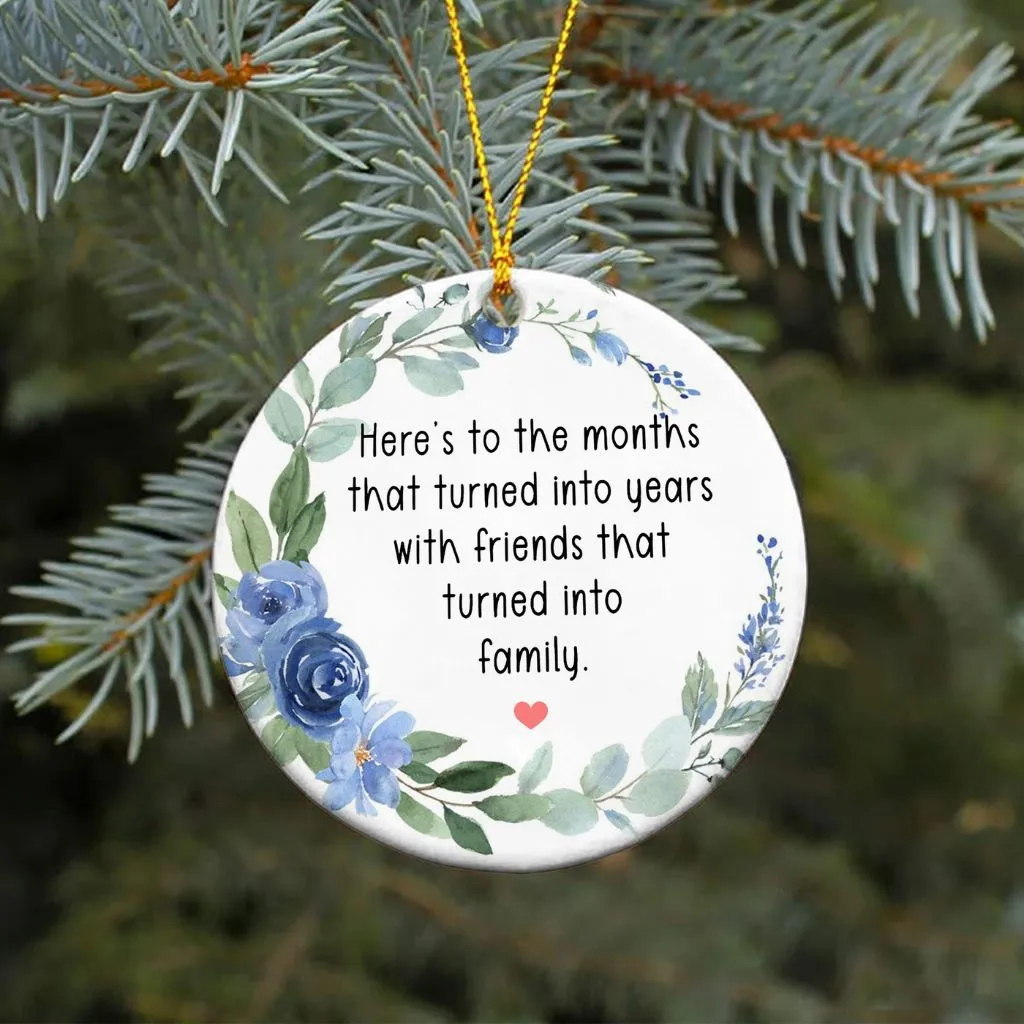 2025 Best Friend Keepsake Ornament | Chritstmas Holiday Decoration | Thoughtful Gift for Your Bestie - Image 4
