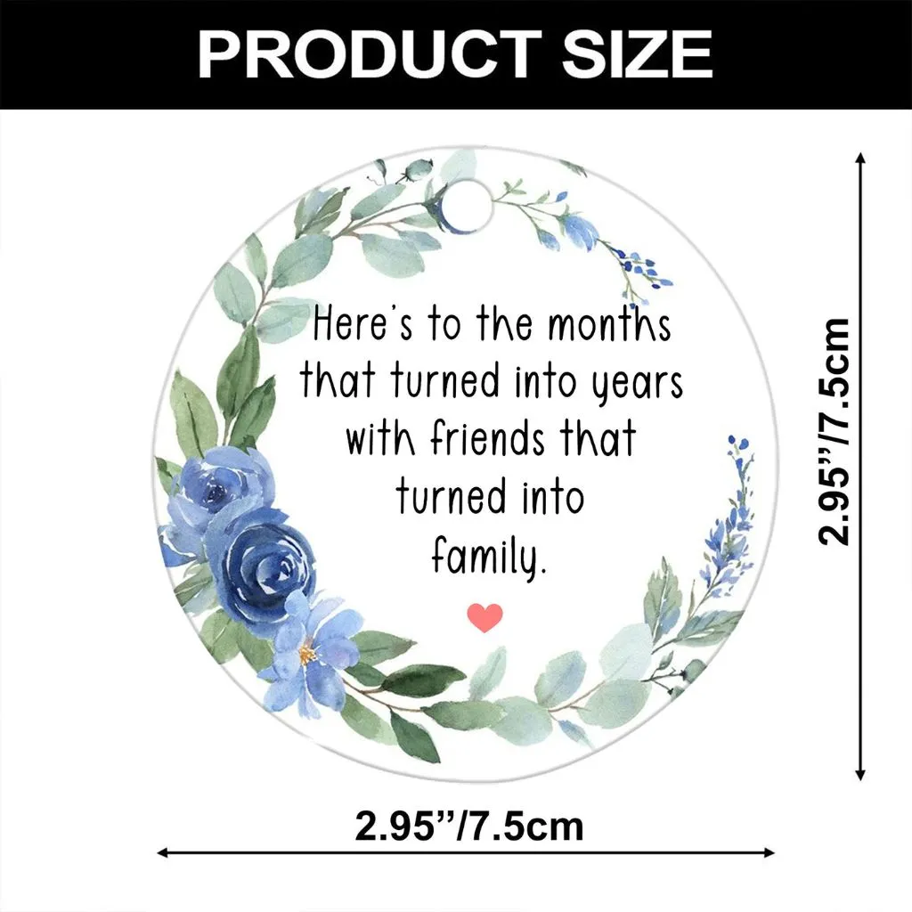 2025 Best Friend Keepsake Ornament | Chritstmas Holiday Decoration | Thoughtful Gift for Your Bestie - Image 2