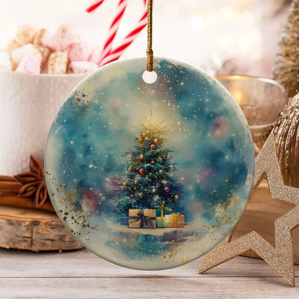 Christmas 2025 Ornament | Holiday Ceramic Keepsake | Classic Tree Decoration - Image 6