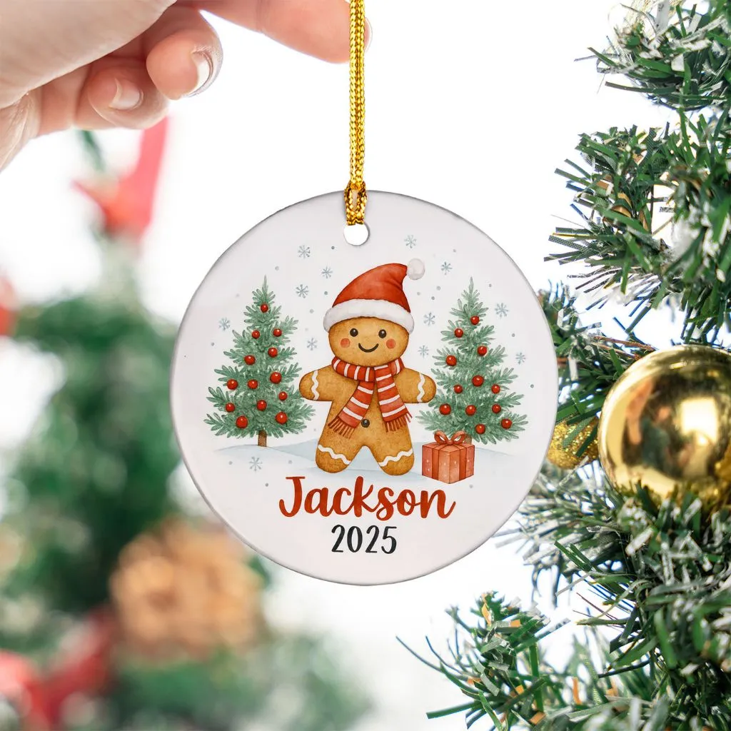 Personalized Christmas Gift Child Tree Ornament | Custom Holiday Keepsake | Unique Gift for Baby - Image 4