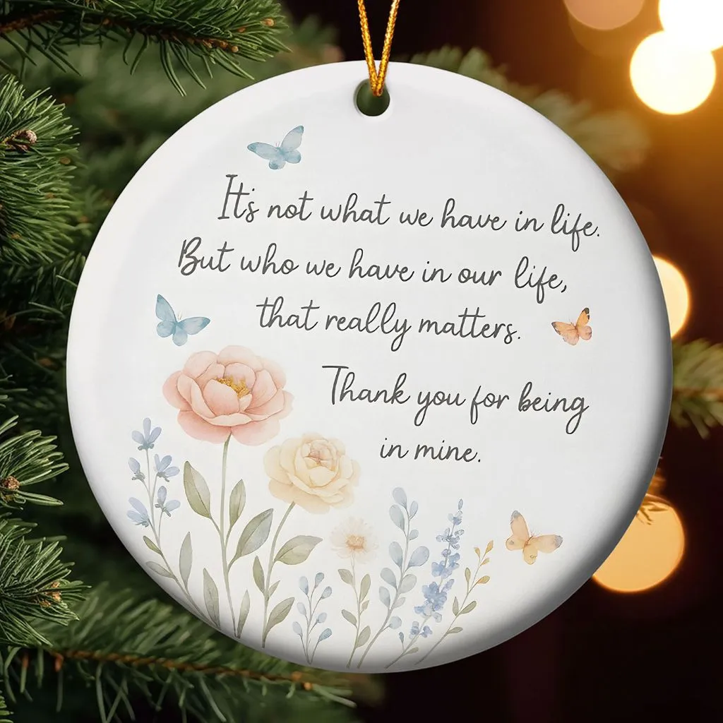 Custom First Christmas Married Ornament | Personalized Newlywed Holiday Keepsake | Unique Gift for Couples