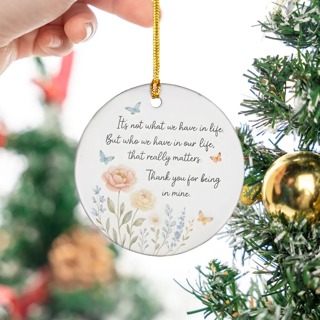 Custom First Christmas Married Ornament | Personalized Newlywed Holiday Keepsake | Unique Gift for Couples - Image 7