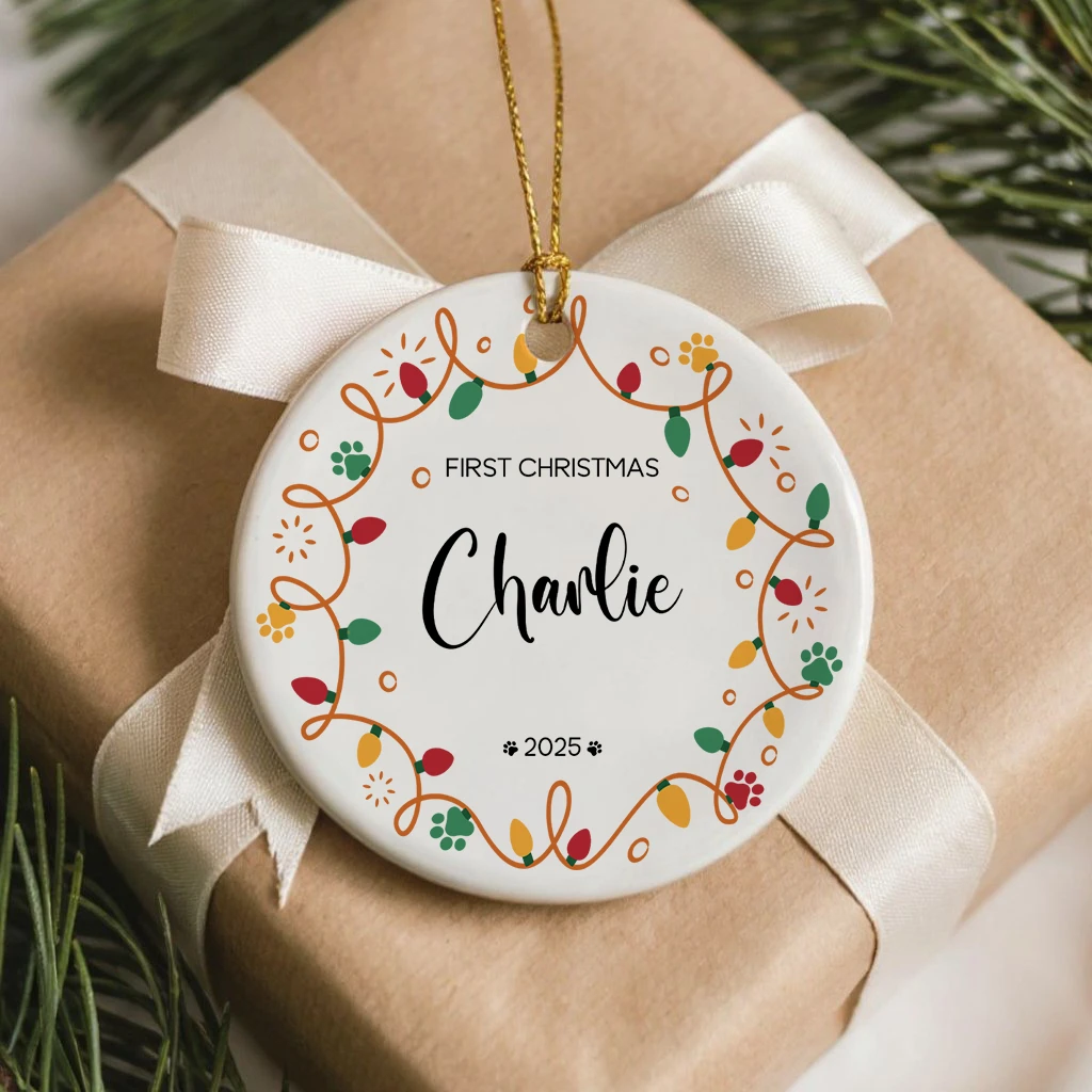 First Christmas Dog Scandinavian Ornament | Timeless Keepsake | Perfect Decoration - Image 5