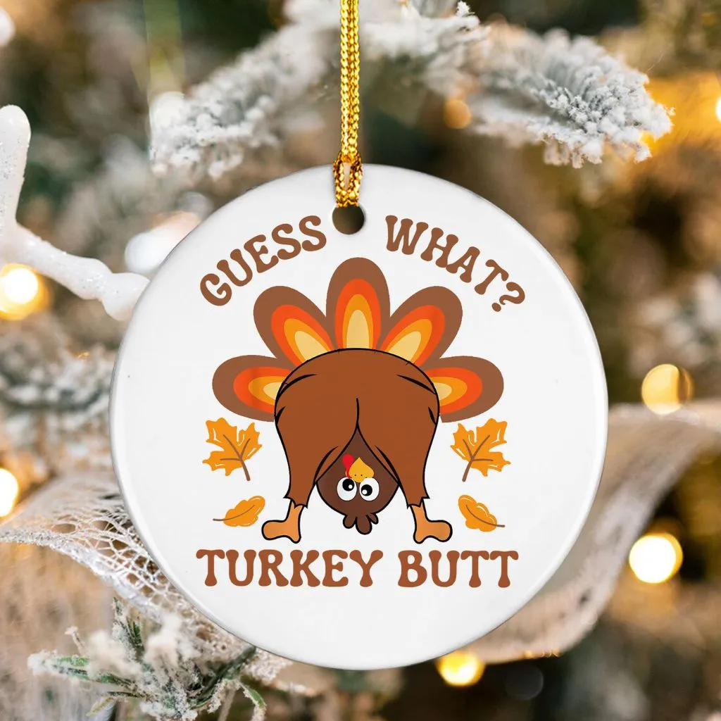 Funny Thanksgiving Turkey Ornament | Humorous Holiday Decoration | Unique Gift for Thanksgiving - Image 8