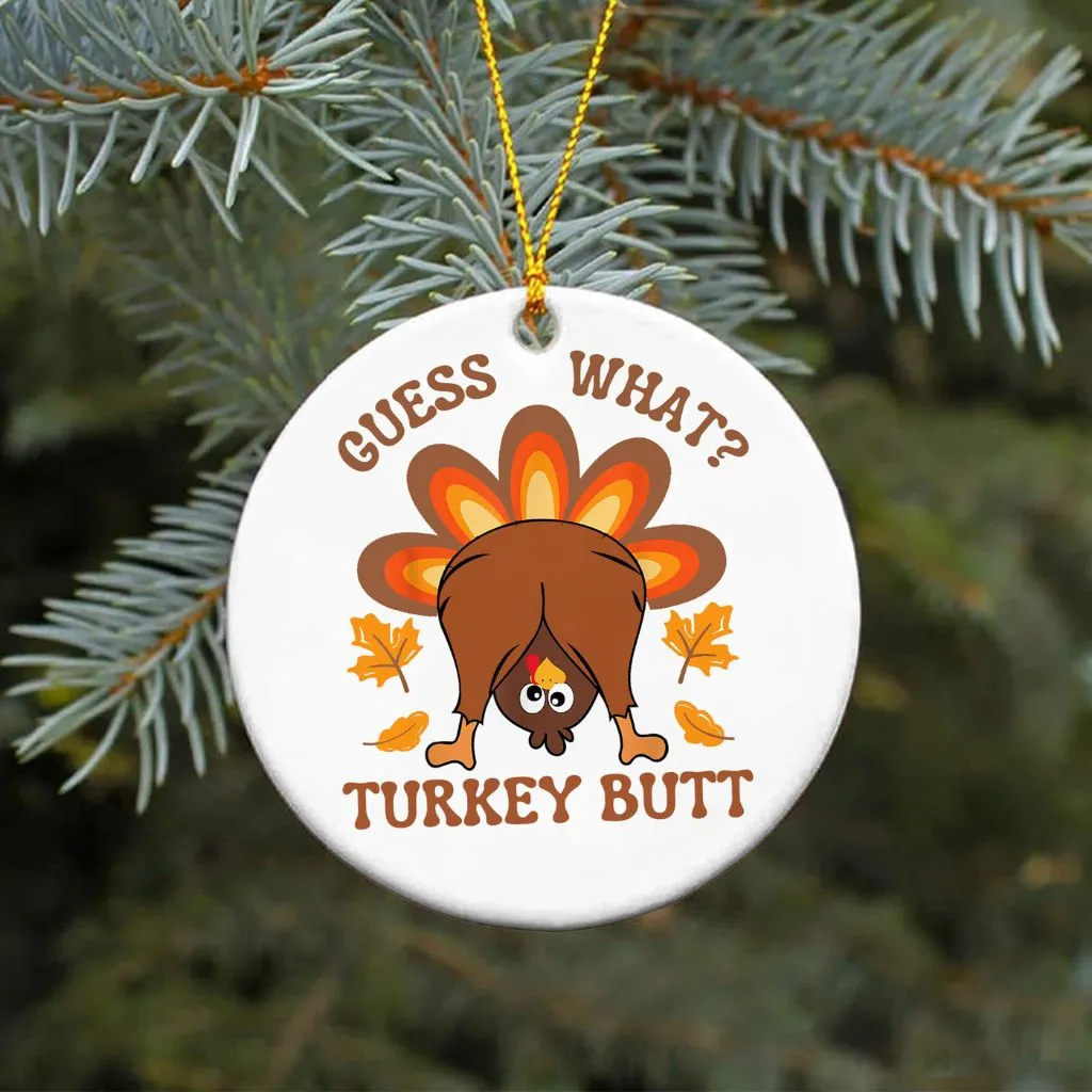 Funny Thanksgiving Turkey Ornament | Humorous Holiday Decoration | Unique Gift for Thanksgiving - Image 5
