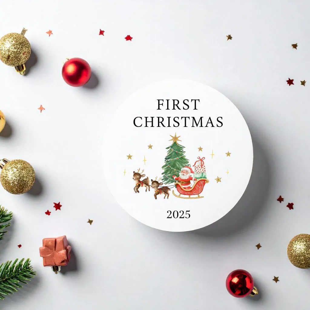 Keepsake Christmas Bauble Ornament | Classic Holiday Decoration | Ceramic Tree Gift - Image 3