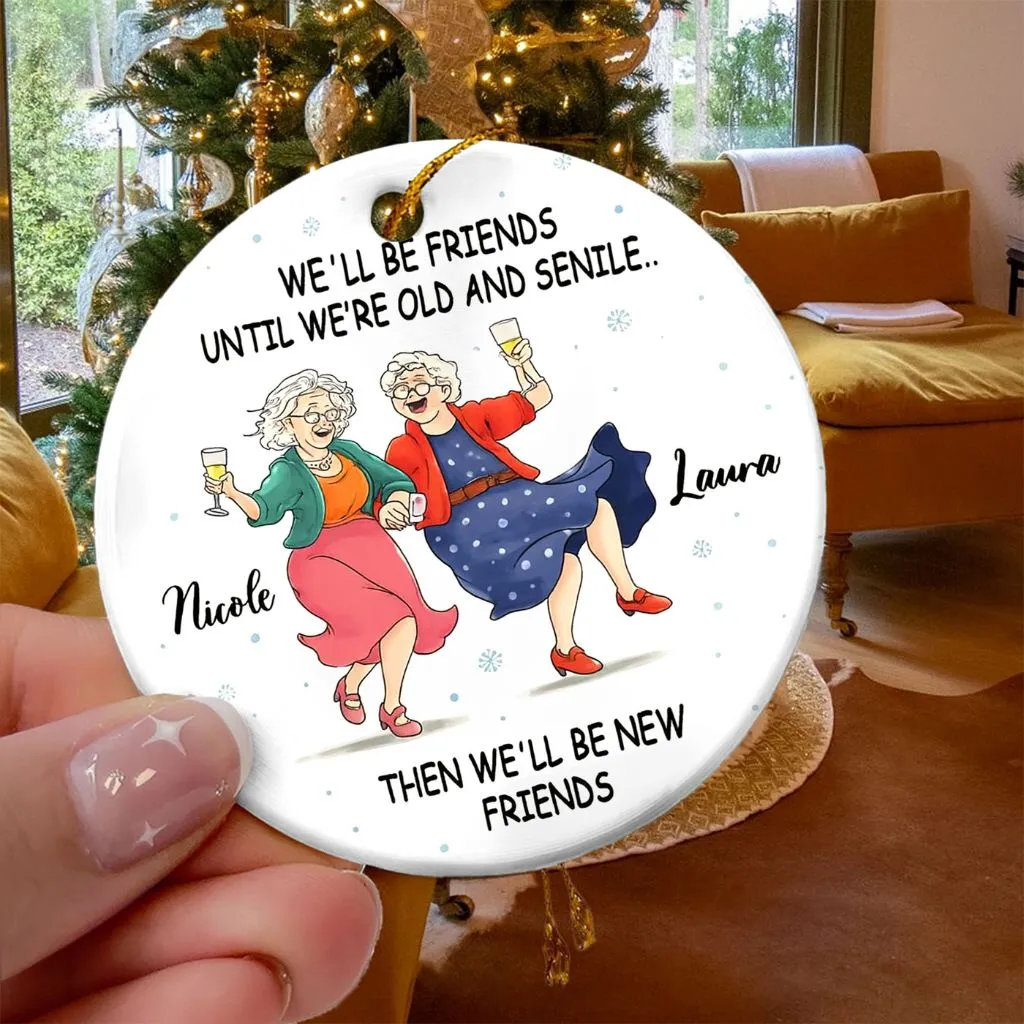 Personalized Besties Christmas Bauble | Custom Friendship Keepsake | Unique Gift for Your BFF - Image 7