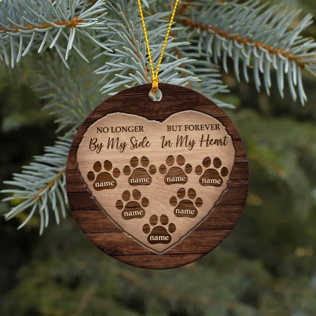 Personalized Dog Memorial Ornament | Custom Pet Loss Keepsake | Sympathy Gift for Dog Lovers - Image 4