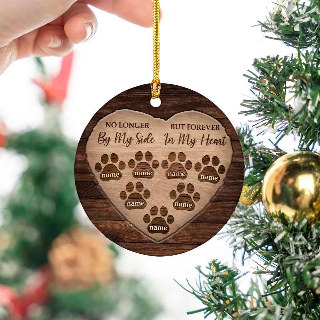 Personalized Dog Memorial Ornament | Custom Pet Loss Keepsake | Sympathy Gift for Dog Lovers - Image 5