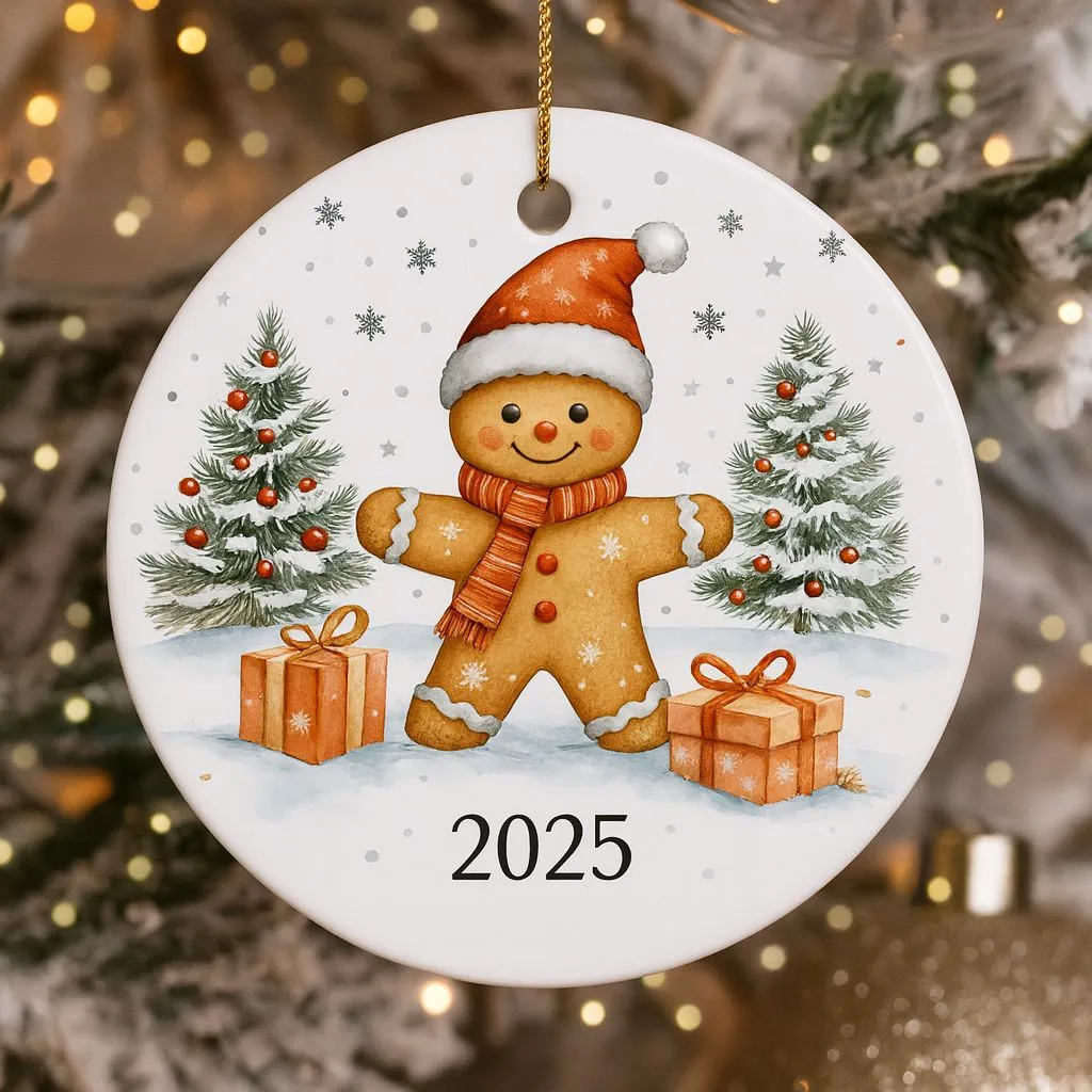 Personalized Gingerbread Ornament | Perfect Holiday Tree Keepsake - Image 3