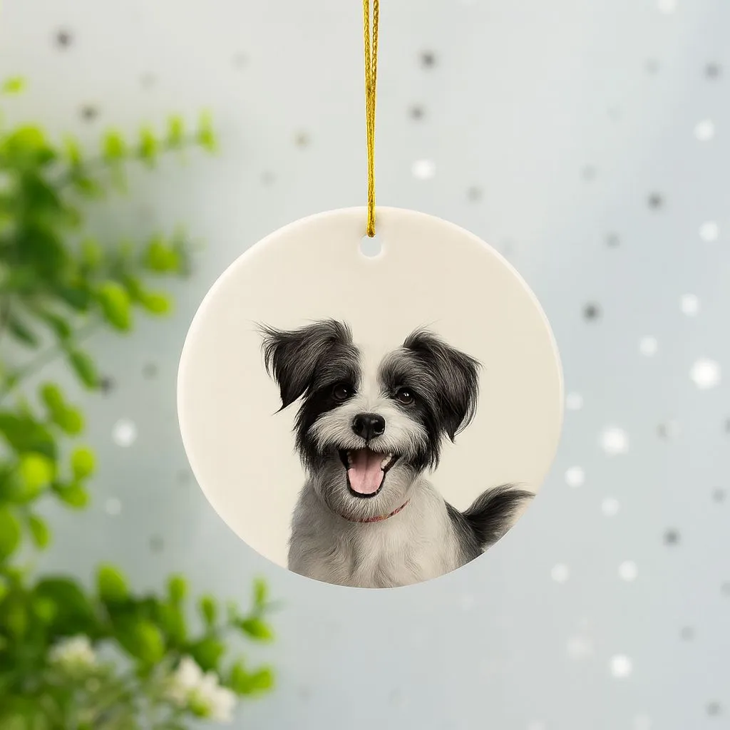 Personalized Pet Ornament | Custom Ceramic Keepsake | Christmas Tree Decoration - Image 7