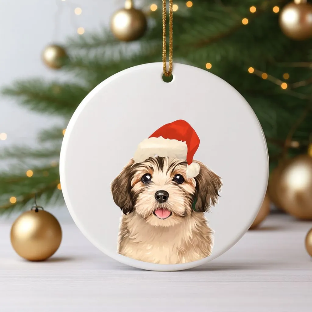 Personalized Pet Ornament | Custom Ceramic Keepsake | Christmas Tree Decoration - Image 5