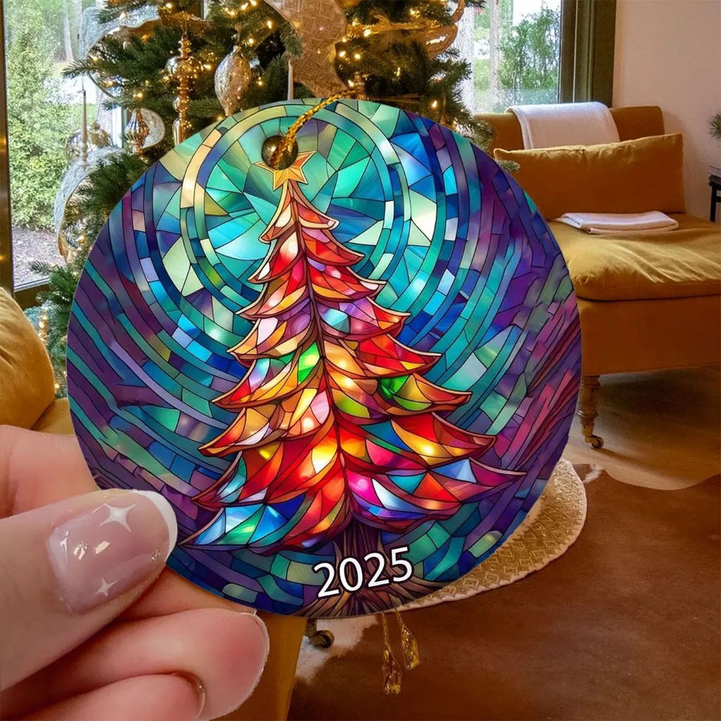 Starry Night Christmas Special Ornament | Elegant Holiday Tree Decoration | Beautiful Artistic Keepsake - Image 5