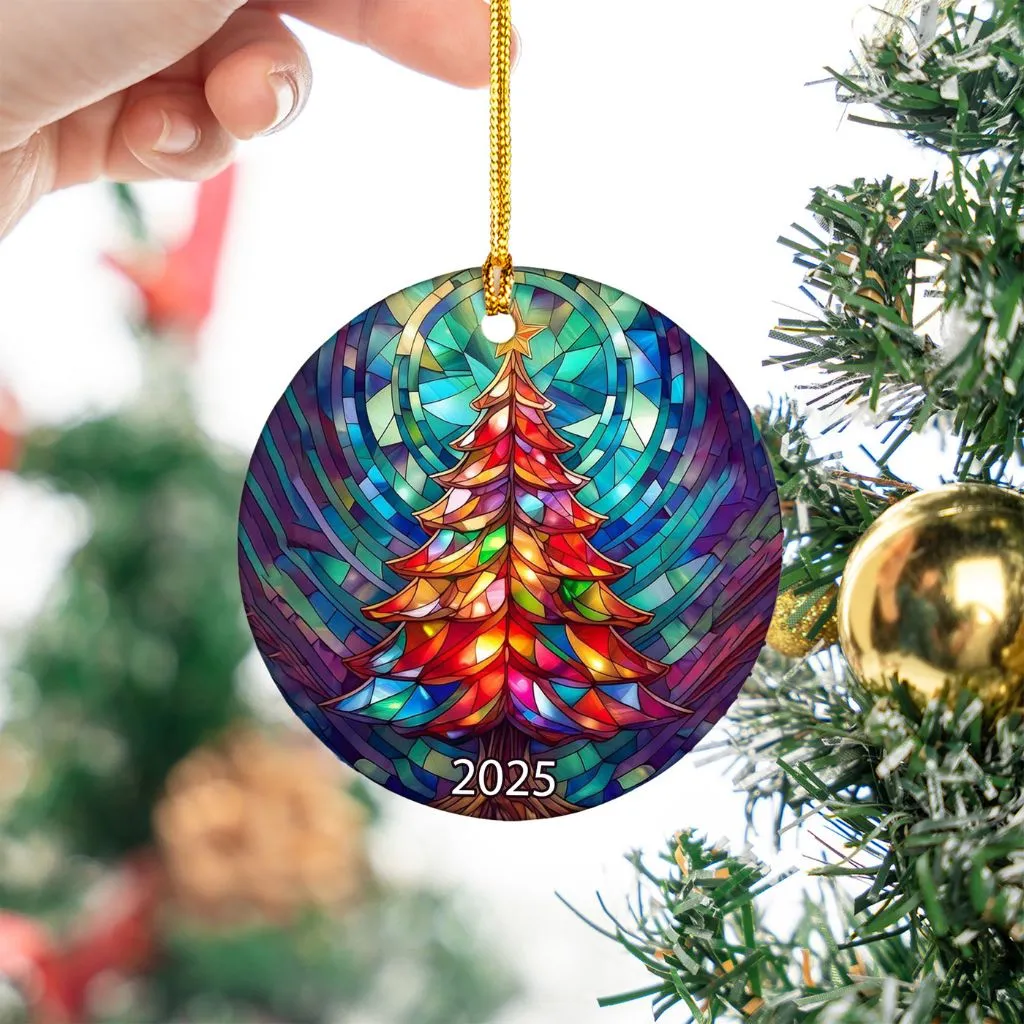 Starry Night Christmas Special Ornament | Elegant Holiday Tree Decoration | Beautiful Artistic Keepsake - Image 4