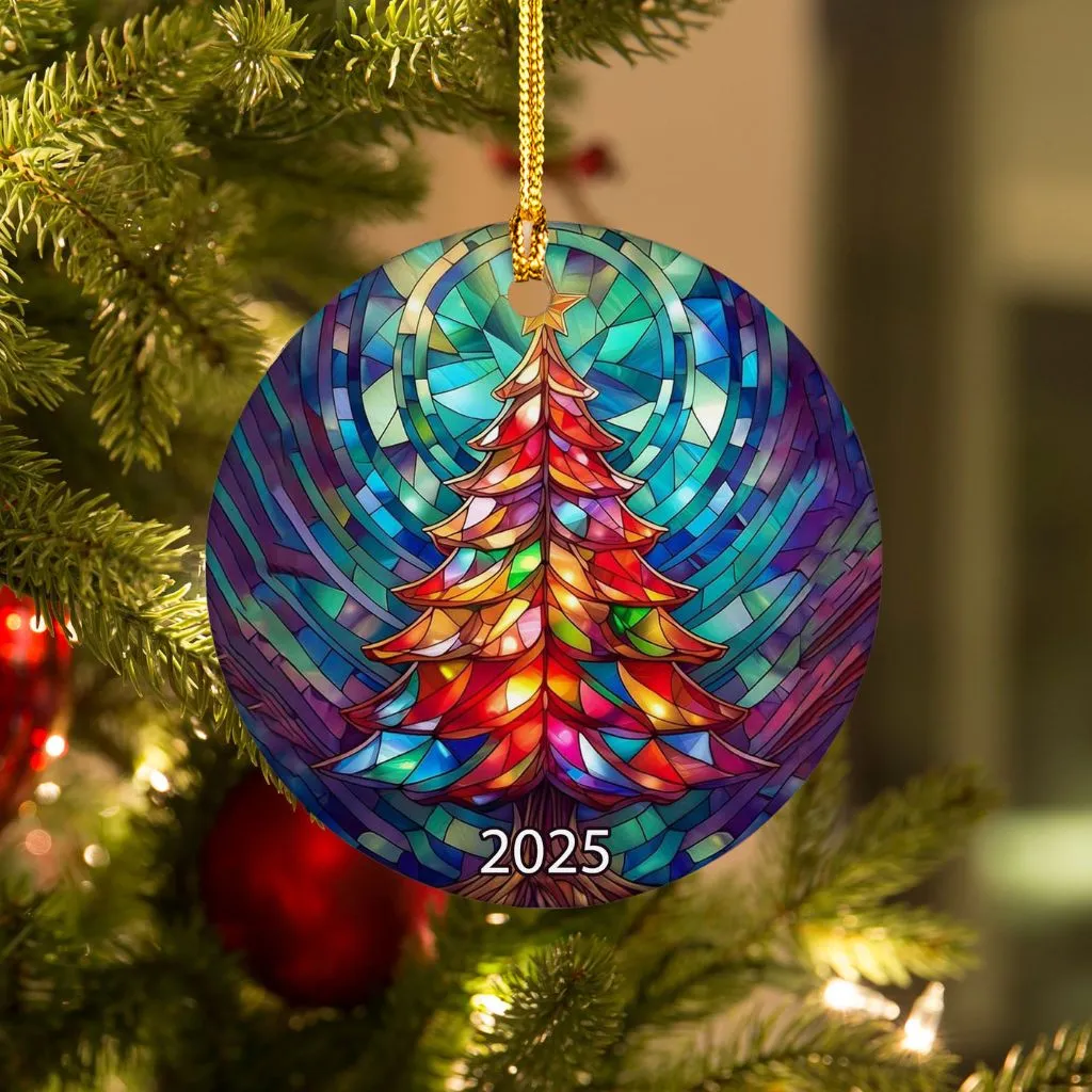 Starry Night Christmas Special Ornament | Elegant Holiday Tree Decoration | Beautiful Artistic Keepsake - Image 2